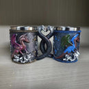 Mug Resin Dragon Stylish