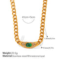 Necklace Women Fashion Cat's Eye LuminaLuxe