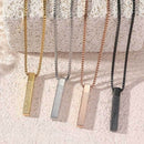 Necklace Men & Women Titanium Steel Pillar Elegance
