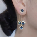 Earrings Fashionista Diamond Tassel EleganceDrops
