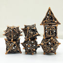 Dice D20 for Tabletop Games Hollow Metal
