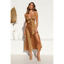 Women Adjustable Floral Dress Sleeveless - FloraChic