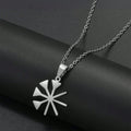 Adjustable Titanium Steel Pendant Necklace