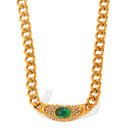 Necklace Women Fashion Cat's Eye LuminaLuxe
