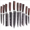 Kitchen Knife Set Damascus PrecisionSteel