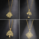 Necklace Men & Women Celtic Tree Eternal Harmony