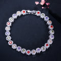 Bracelet Women Zircon CharmElegance
