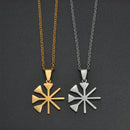 Adjustable Titanium Steel Pendant Necklace