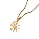 Adjustable Titanium Steel Pendant Necklace
