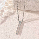 Necklace Men & Women Titanium Steel Pillar Elegance