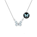 Necklace Luminous Butterfly Pendant Adjustable