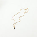 Necklace Trendsetters Black Gem EleganceTwist