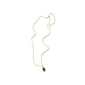 Necklace Trendsetters Black Gem EleganceTwist