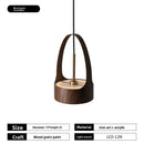 Pendant Light Modern Wood Grain LED