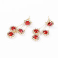 Earrings Fashionista Diamond Tassel EleganceDrops