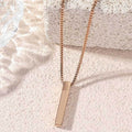 Necklace Men & Women Titanium Steel Pillar Elegance
