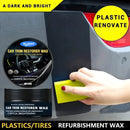 Car Plastic Trim Restorer Wax for Interior Renovation
