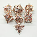 Dice D20 for Tabletop Games Hollow Metal