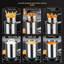 Fryer Pot with Strainer Oil-Saving Multi-function