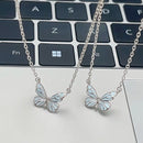 Necklace Luminous Butterfly Pendant Adjustable