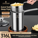 Fryer Pot with Strainer Oil-Saving Multi-function