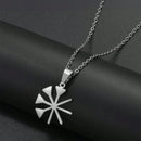 Adjustable Titanium Steel Pendant Necklace