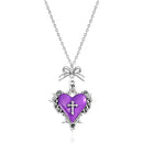Necklace Gothic Heartfelt Elegance