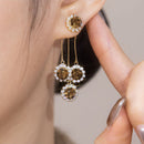 Earrings Fashionista Diamond Tassel EleganceDrops