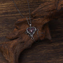 Necklace Gothic Lovers Customizable Wings Cross