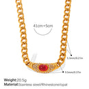 Necklace Women Fashion Cat's Eye LuminaLuxe