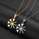 Adjustable Titanium Steel Pendant Necklace