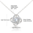 Necklace Women Romantic Love Knot Alure